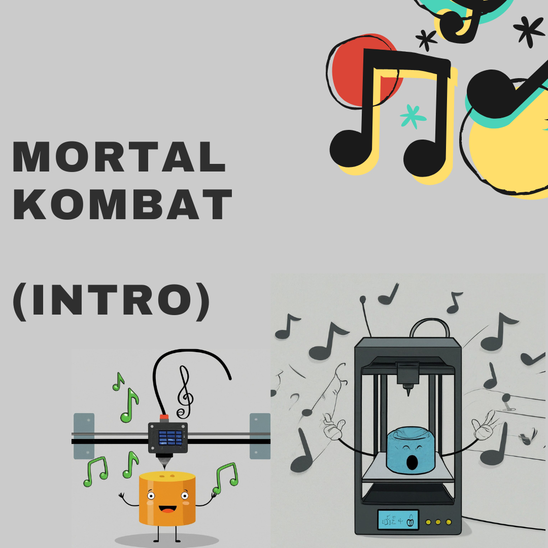 a1 başlat ses ölümlü kombat giriş tema mini yazıcı gürültü by gök gürültüsü 3d aksesuarlar a 1 g kodu gcode müzik ton başlamak 3D print model - Mito3D