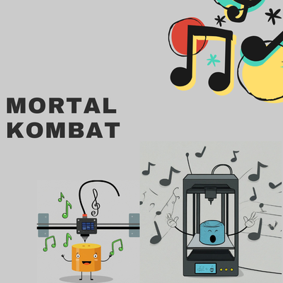 a1 comienzo sonido mortal kombat mini impresora ruido by trueno gato 3d accesorios 3d print model - Mito3D