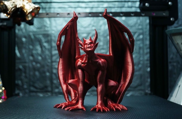 gargoyle support free remix remixed by iczfirz miniatures creatures 3d print model - Mito3D