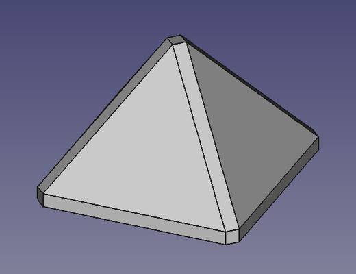 piramide by garfos 3d impressora teste modelos 3d print model - Mito3D