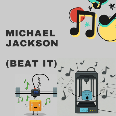 a1 start sound michael jackson - beat it mini printer noise by thundercat 3d accessories gcode music tone audio startup song 3d print model - Mito3D