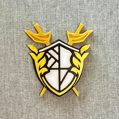 fortnite - nisha's medallion by i3dprint art coin & badges nisha nishas 3d print model - Mito3D