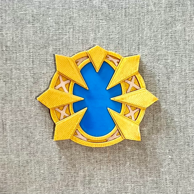 fortnite - montague's medallion by i3dprint art coin & badges montague montagues 3d print model - Mito3D