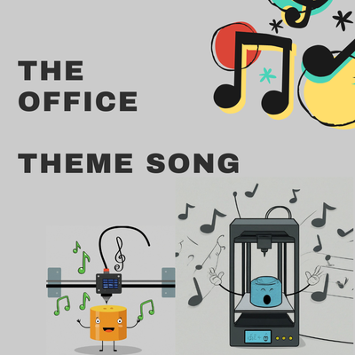 a1 start sound office theme song mini printer noise by thundercat 3d accessories gcode music tone audio startup 3d print model - Mito3D