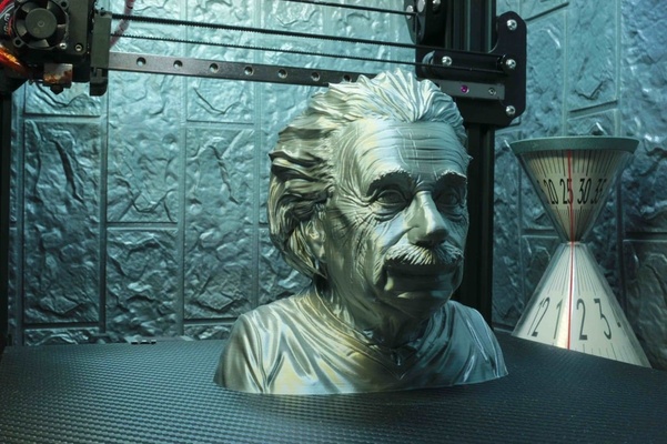 albert einstein supporto gratuito remixato by iczfirz miniature fallimento relatività scienza 3d print model - Mito3D