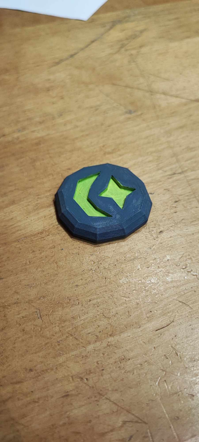 cosmique rune frigo aimant runescape by kamilwisnia13 art 2d 3d print model - Mito3D