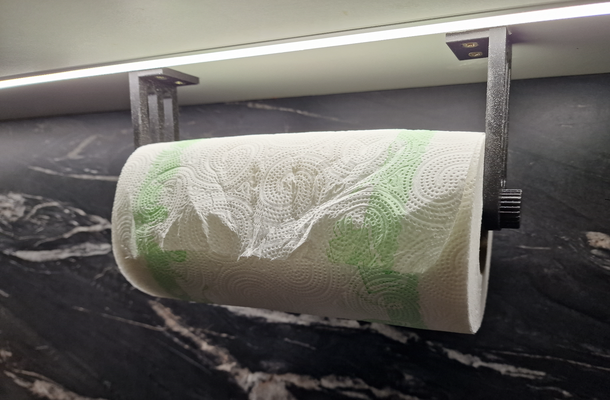 papel toalha suporte by juramento casa modelos 3d print model - Mito3D
