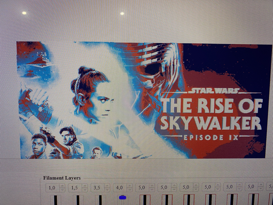 rise of skywalker by esteban-kenobi69 art 2d star wars episode 9 starwars 3d print model - Mito3D