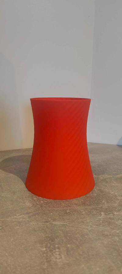 nucleare raffreddamento torre vaso by tdibrian23 generativo 3d modello my torcere contorto twistedvase condotto torrevaso contenitore per rifiuti rifiuto bidone batteria torre scarico banca 3d print model - Mito3D