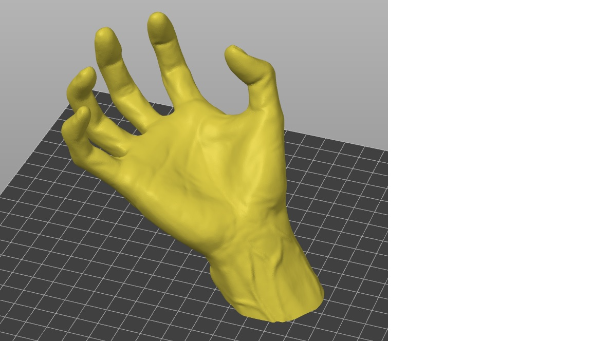 mano percha by tox3d arte esculturas dedo pared colgar 3D print model - Mito3D