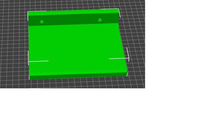 facile étagère by tox3d outils organisateurs outil mur pendre 3d print model - Mito3D