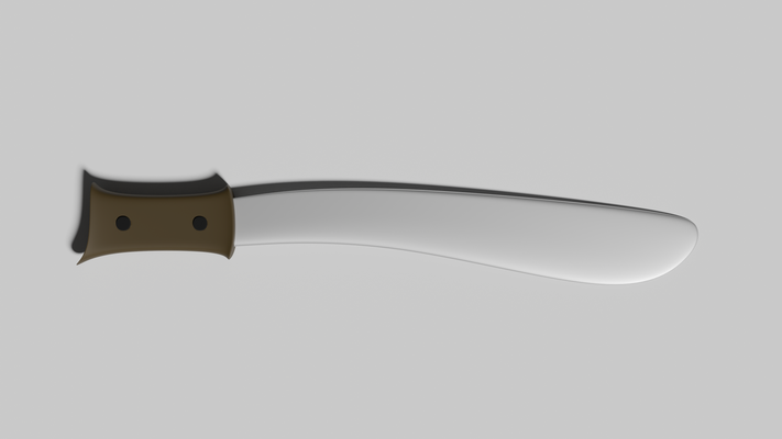 machete by honzaaltrichter requisiten cosplays replik waffe messer 3d print model - Mito3D