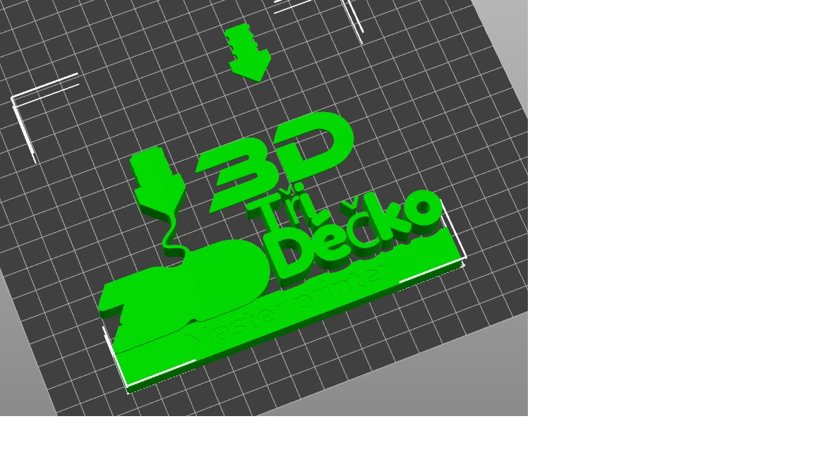 3d meister drucker by tox3d kunst zeichen logos drucken logo 3D print model - Mito3D