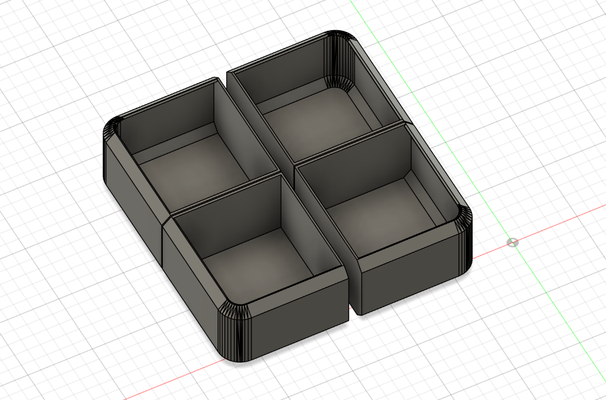 passende f cher r diese box remixed by ltaz chris hobby & diy toolbox organisation organizer organization 3d print model - Mito3D