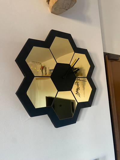 jwst hanging wall clock remixed by matteoconti household decor nasa james webb space telescope 3d print model - Mito3D