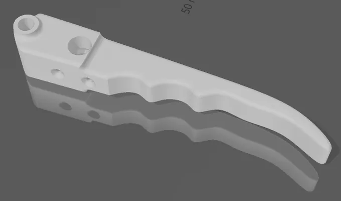 abaissement levier to interdire by merveille ek ivan outils 3d print model - Mito3D