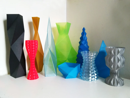 vasemania poly vases remixé by lancelotcv ménage décor 3d print model - Mito3D