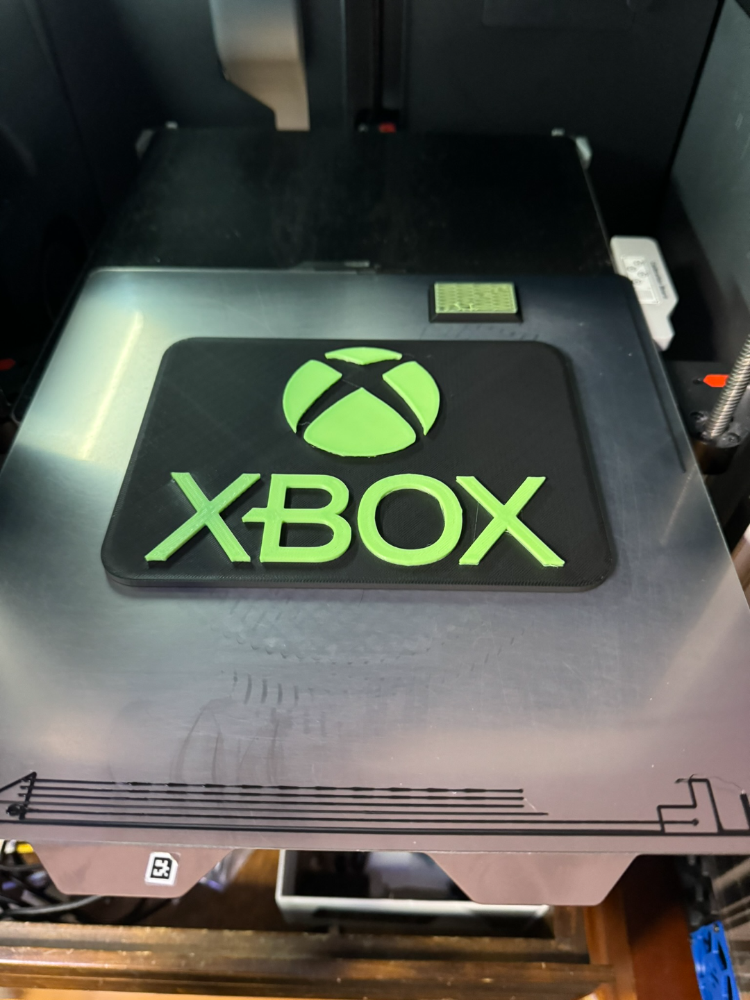 xbox logo by sasquatch phil arte 2d microsoft 3D print model - Mito3D