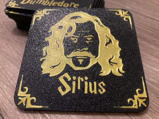 harry çömlekçi sirius bardak altlığı by yakubhroch sanat işaretler logolar 3d print model - Mito3D