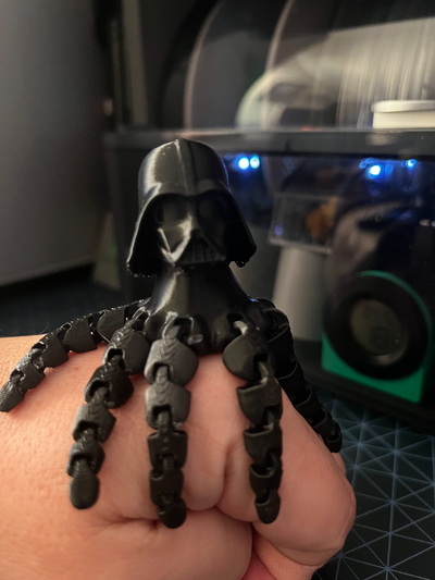 flexi darth vader tintenfisch no unterstützung by schlange kunst modelle vader okto 3d print model - Mito3D