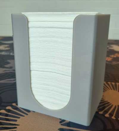 serviette table titulaire soutien by germann ménage maison modèles supporter 3d print model - Mito3D