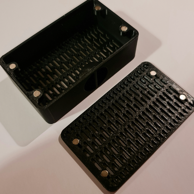 bambu laboratorio attivo attivato carbonio filtro scatola by dc3ddesign 3d stampante accessori x1c x1carbon 3d print model - Mito3D