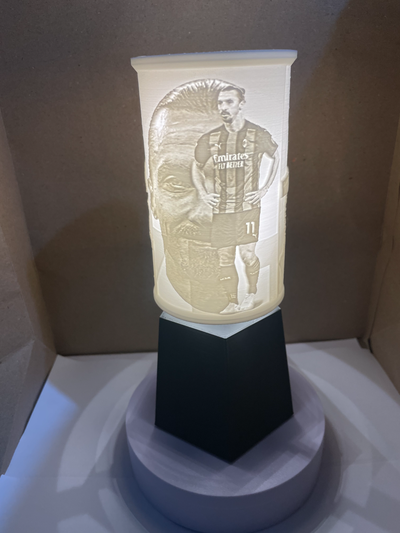 personalizadas litofano luminária ficar pé by imprimir it sentir arte sinais logotipos simples 3d print model - Mito3D