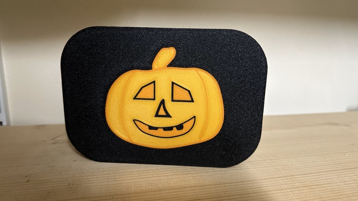 zucca luce scatola halloween lightbox by elmaker design 3d stampante accessori autunno 3d print model - Mito3D