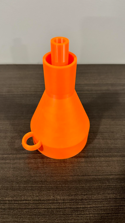 bottle filling funnel - large remixed by aag3d tools gadgets pratical accessories 3d print model - Mito3D