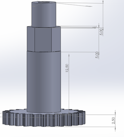 sbarcare buster 1 12 energia timone 26 by barteska1 giocattoli giochi pezzi ricambio cacciatore terre 3d print model - Mito3D