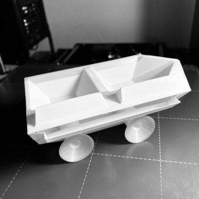 wagon 2 by 3esign toys & games car rover toy 3d print model - Mito3D