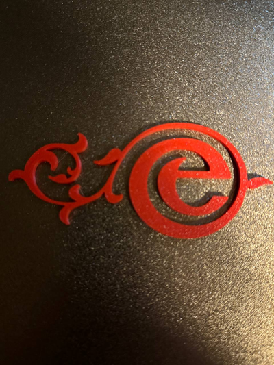 efteling logo by brian 3d sanat işaretler logolar tema parkı 3d print model - Mito3D