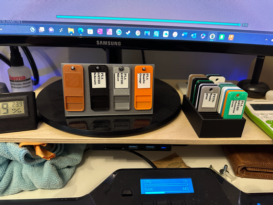 ams muestra estante soporte by lluvia baviera 3d impresora accesorios 3d print model - Mito3D