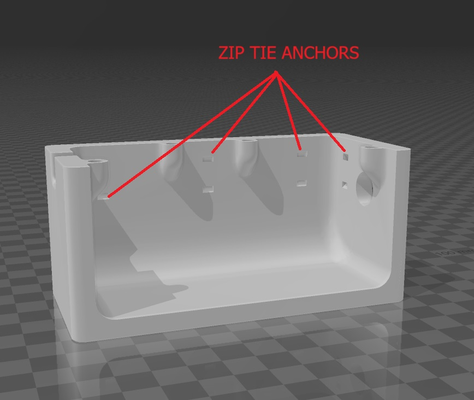 bentobox assunzione remixare aggancio interruttore montaggio buco remixato by bambù 3d stampante accessori 3d print model - Mito3D