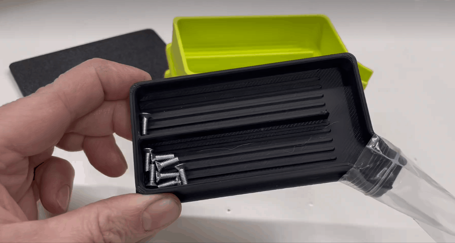 stackbox impilabile piccolo parti ordinamento vassoio v2 by robdrivescars utensili organizzatori organizzatore viti elettronica vite organizzazione bidone elettronico organizzare piccole deposito vassoi piccola parte bidoni scatola per smallparttrays 3D print model - Mito3D