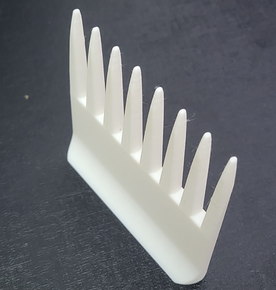 afro comb fat style by starbuck fashion models 3d print model - Mito3D