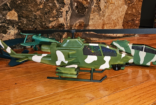 helikopter ah 1s by r c 3d hobi kendin yap araçlar kobra 3d print model - Mito3D