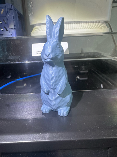 conejito estatua by matdanck121 arte esculturas pascua resurrección conejo animal fiesta primavera 3d print model - Mito3D