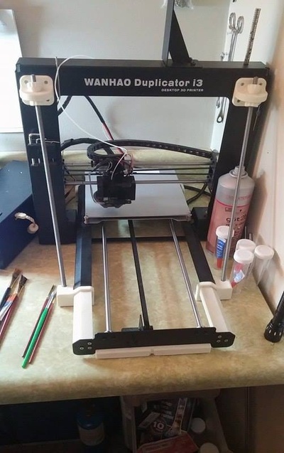 wanhao duplicator i3 y extension mod by malebuffy 3d printer parts 3d print model - Mito3D