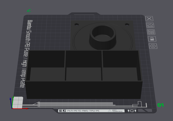 bo te schutz sonnenschirm by fredericmani haushalt garten tür box 3d print model - Mito3D