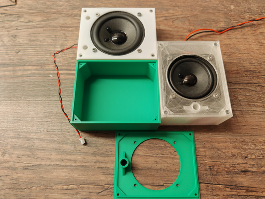 visaton kutu frs7 frs8 yeniden karıştırılmış by johnnyd hobi kendin yap rc müzik 3d print model - Mito3D
