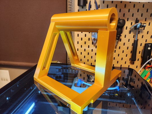 spool holder 3kg rod remixed by 3d printer accessories 3kgspool polymaker polymax 3d print model - Mito3D