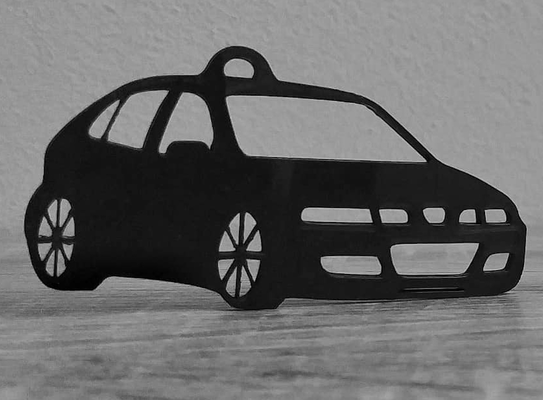 seat leon mk1 keychain by pepkins753 fashion models seatleon key 3d print model - Mito3D