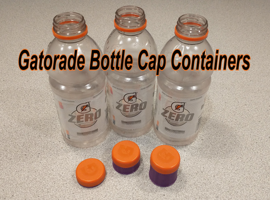 gatorade bottle cap containers by teamk tools organizers container organizer powerade 3d print model - Mito3D