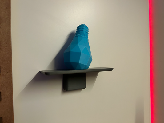 shelf by marodavide tools organizers wall attach minimal modern pla 3d print model - Mito3D