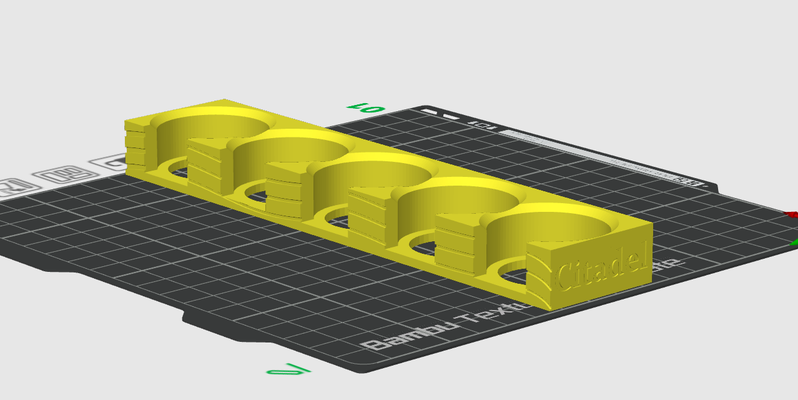 skadis ciudadela by impresora hierro herramientas organizadores pinturas ikea 3d print model - Mito3D