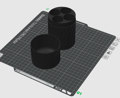 líquido revólver tanque 60ml garrafas by turbo 3d passatempo faça vaporizar suporte caso bainha caneta zigarette acessório 3d print model - Mito3D