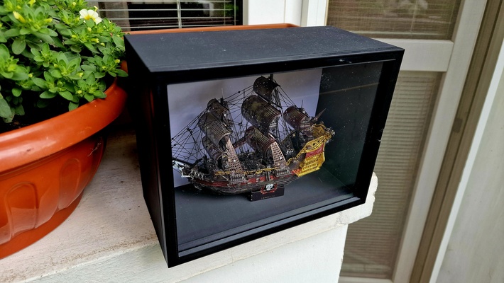 fully parametric display box by kkrastevbg household decor window lid model glass 3d print model - Mito3D