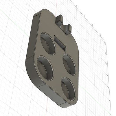 adulteração delonghi by 3dmik ferramentas organizadores adulterar adulterador porta filtro roupão banho 3d print model - Mito3D