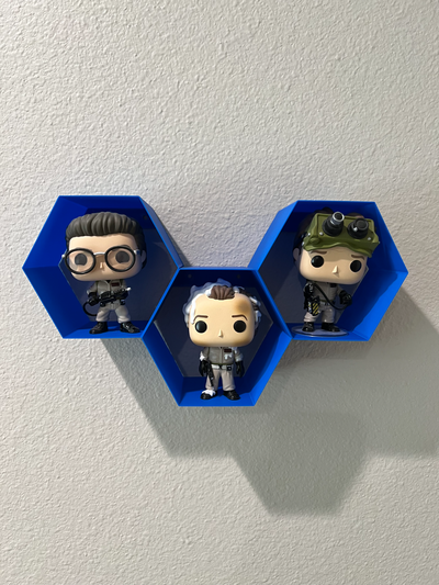 pop hex display by theeightbitdad household decor funko 3d print model - Mito3D